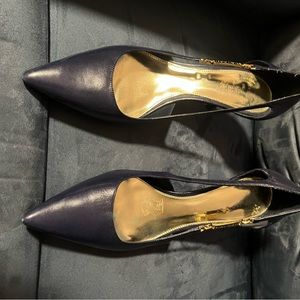 Women’s Lauren Navy Heels 9.5